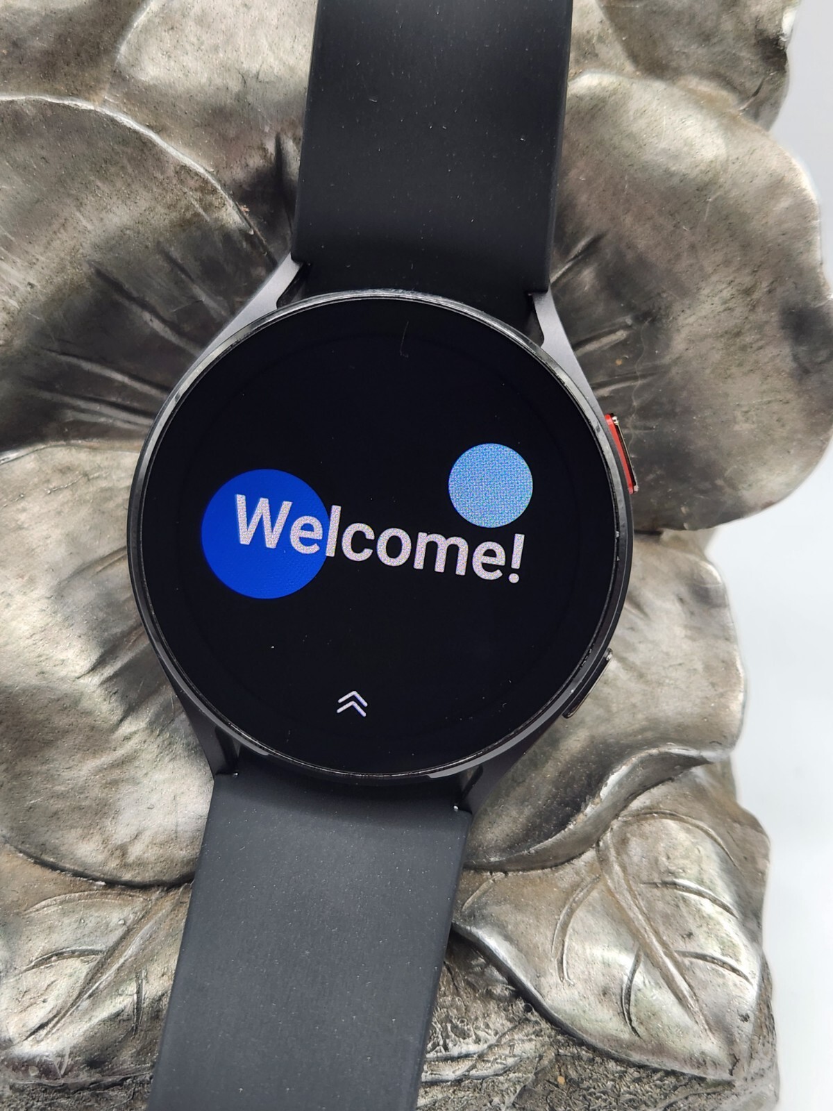 Samsung Galaxy Watch4 SM-R875U 44mm Black Aluminum Sport Band- Very Good #147