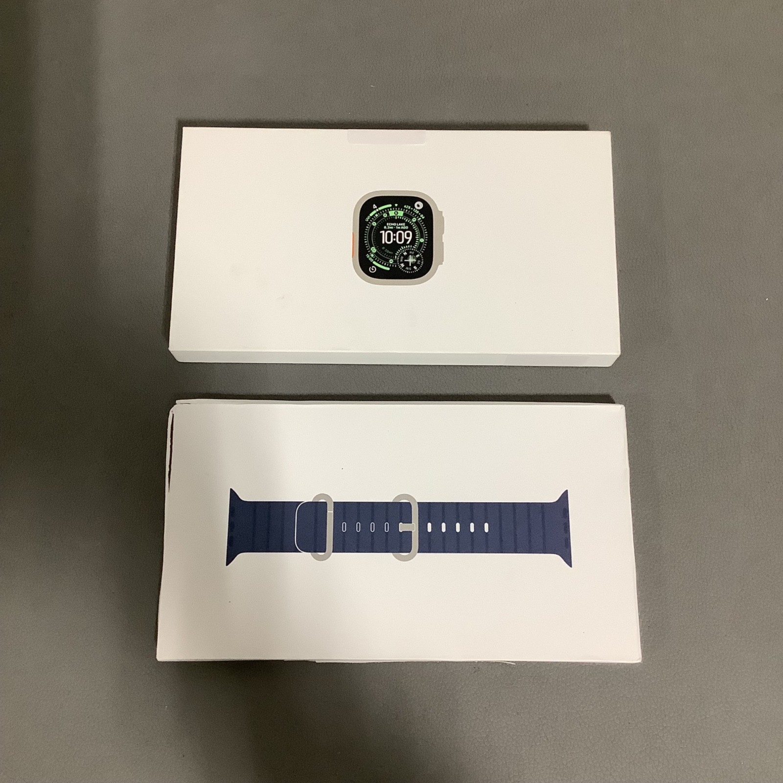 Apple Watch Ultra 3 49mm Titanium- 64GB, GPS, Cellular- Ocean Band (HH90NQNPRF)