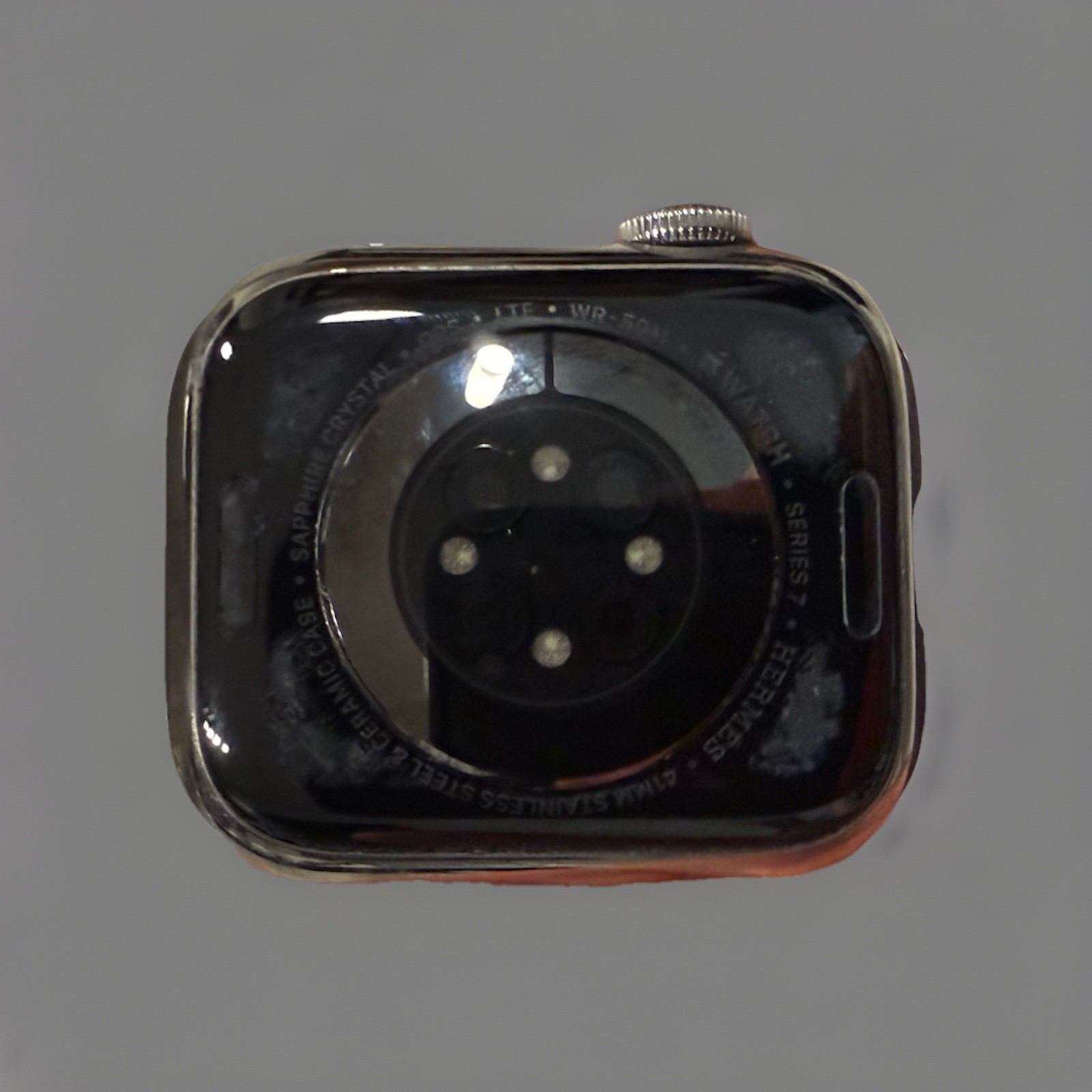 Apple Watch Hermès Series 7 41 mm Silver Stainless Steel GPS+Cellular WATCH ONLY