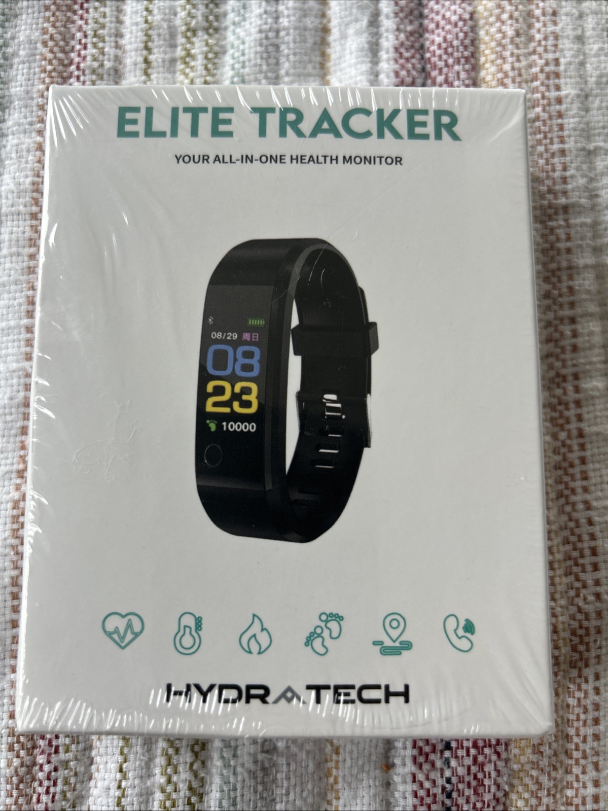 Hydratech Elite Tracker Smartwatch NEW/ Sealed box ID27