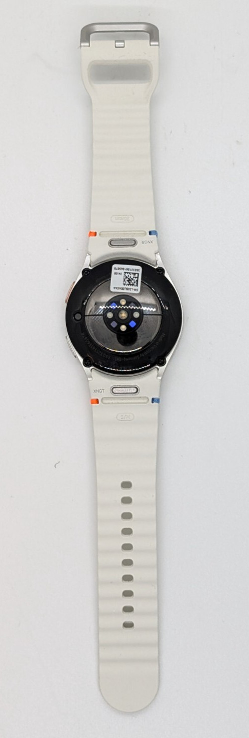 Samsung Galaxy Watch 7 40MM Smart Watch W/ Cream Sport Band – For PARTS/AS-IS!