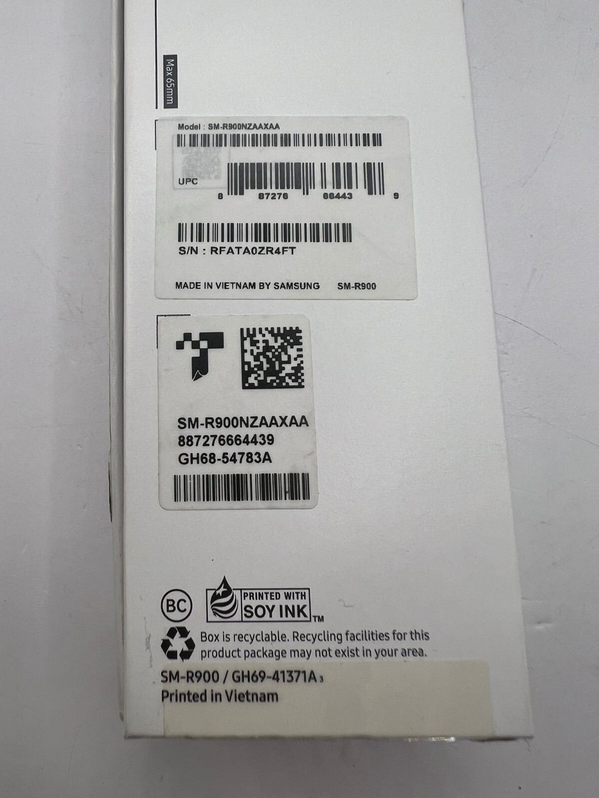 Samsung Galaxy Watch5 SM-R900 40mm Gray Aluminum Case with Graphite Sport…