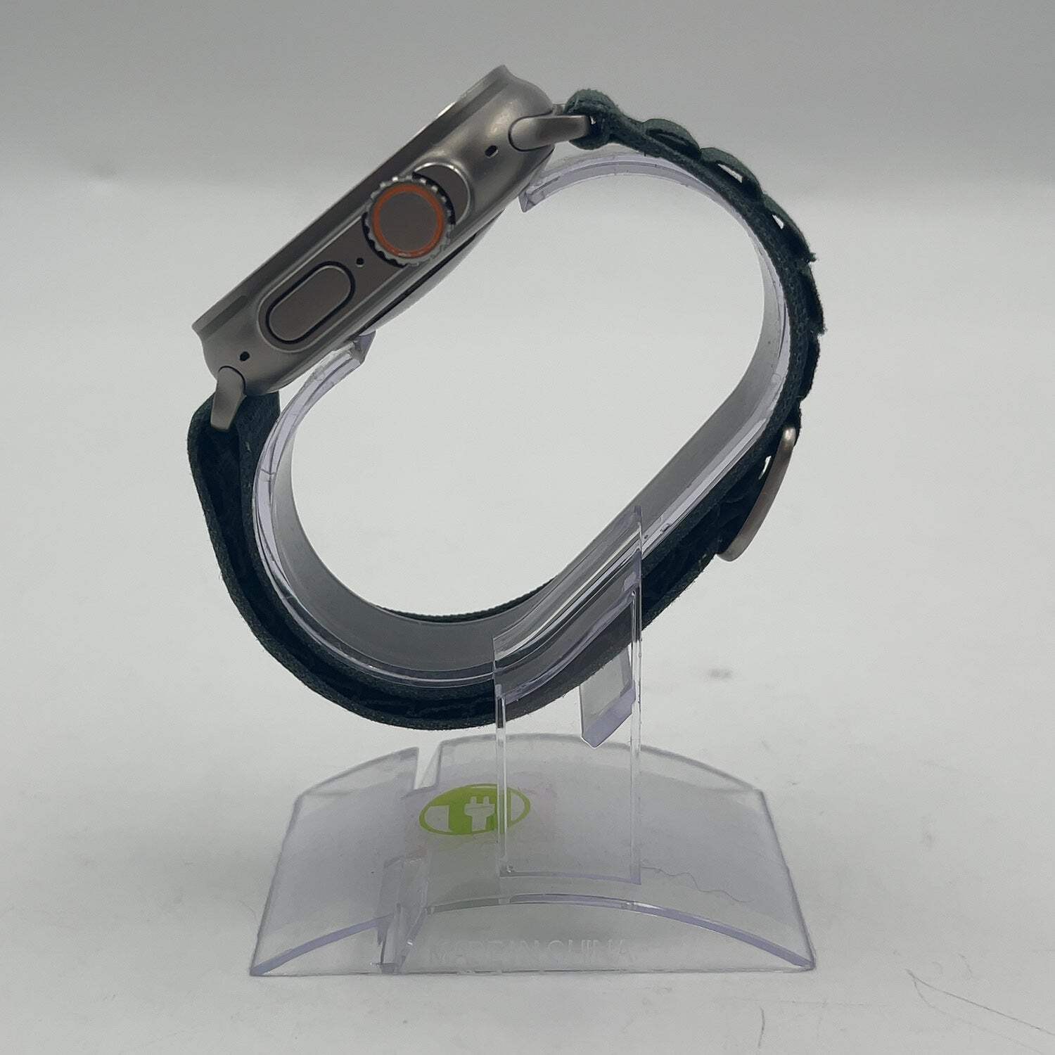 Unlocked Apple Watch Ultra 2 49MM Natural Titanium Green Alpine Loop MRF03LL/A