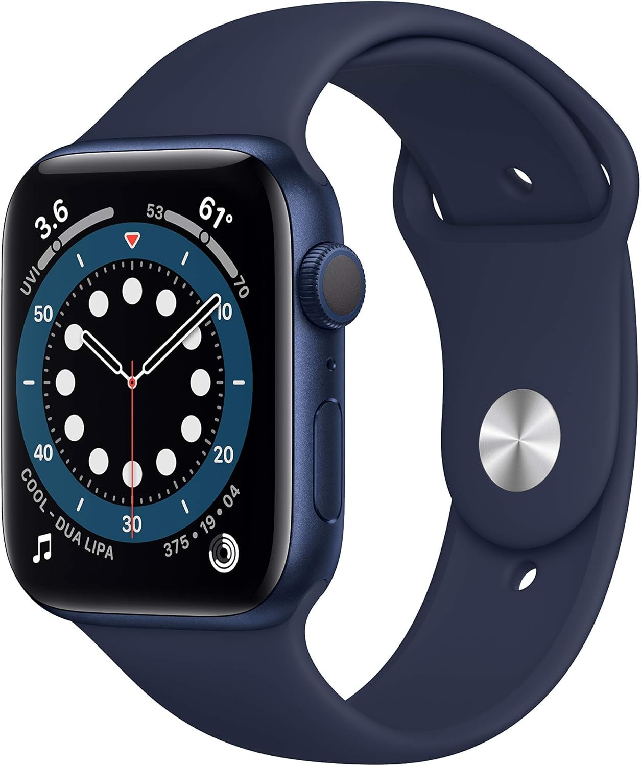 Apple Watch Series 6 (GPS+ WIFI + LTE) 44mm Blue Aluminum Case – Excellent