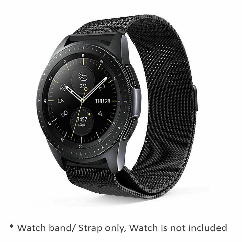 US Stainless Steel Magnetic Loop Metal Watch Band for Huawei Watch GT2 42mm 46mm