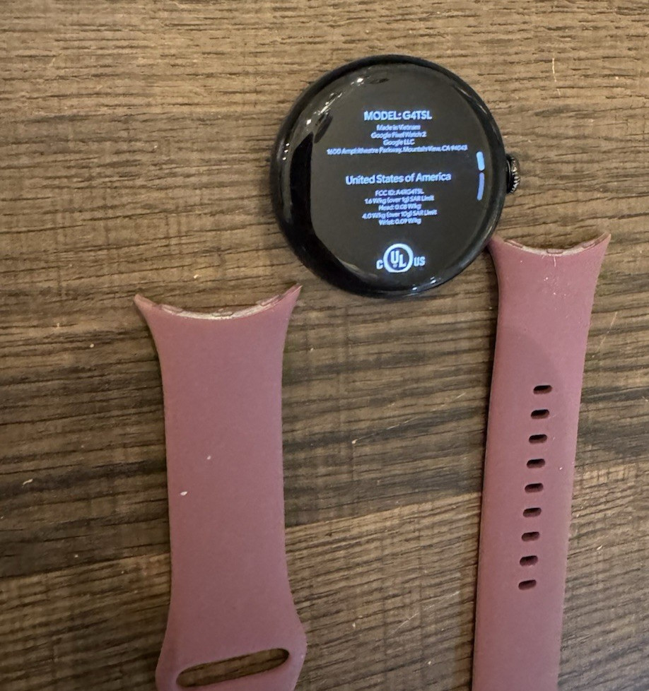 Google Pixel watch 2 41mm WIFI/GPS Black Very Good