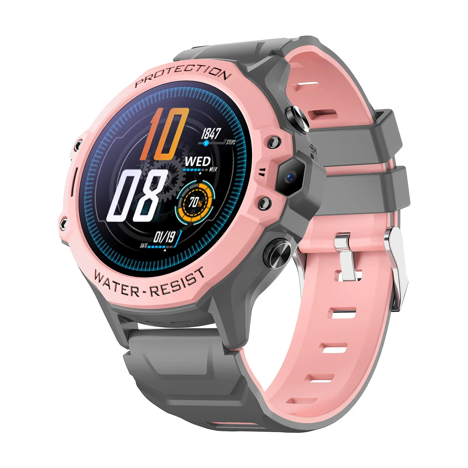 4G Kids Smart Watch with GPS, SOS Calling, Camera, WiFi & Safety Tracking