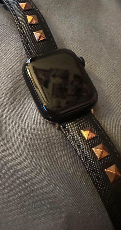 Apple Watch Series 9 41mm Aluminum Case with Sport Band – Midnight, S/M (GPS)…