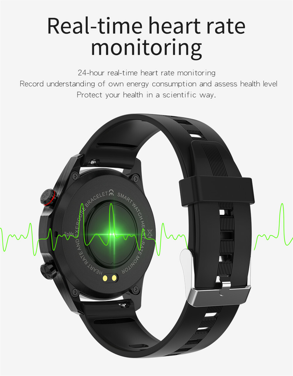 Sport Smart Watch Waterproof Fitness Smartwatch Bluetooth Call Message Remind