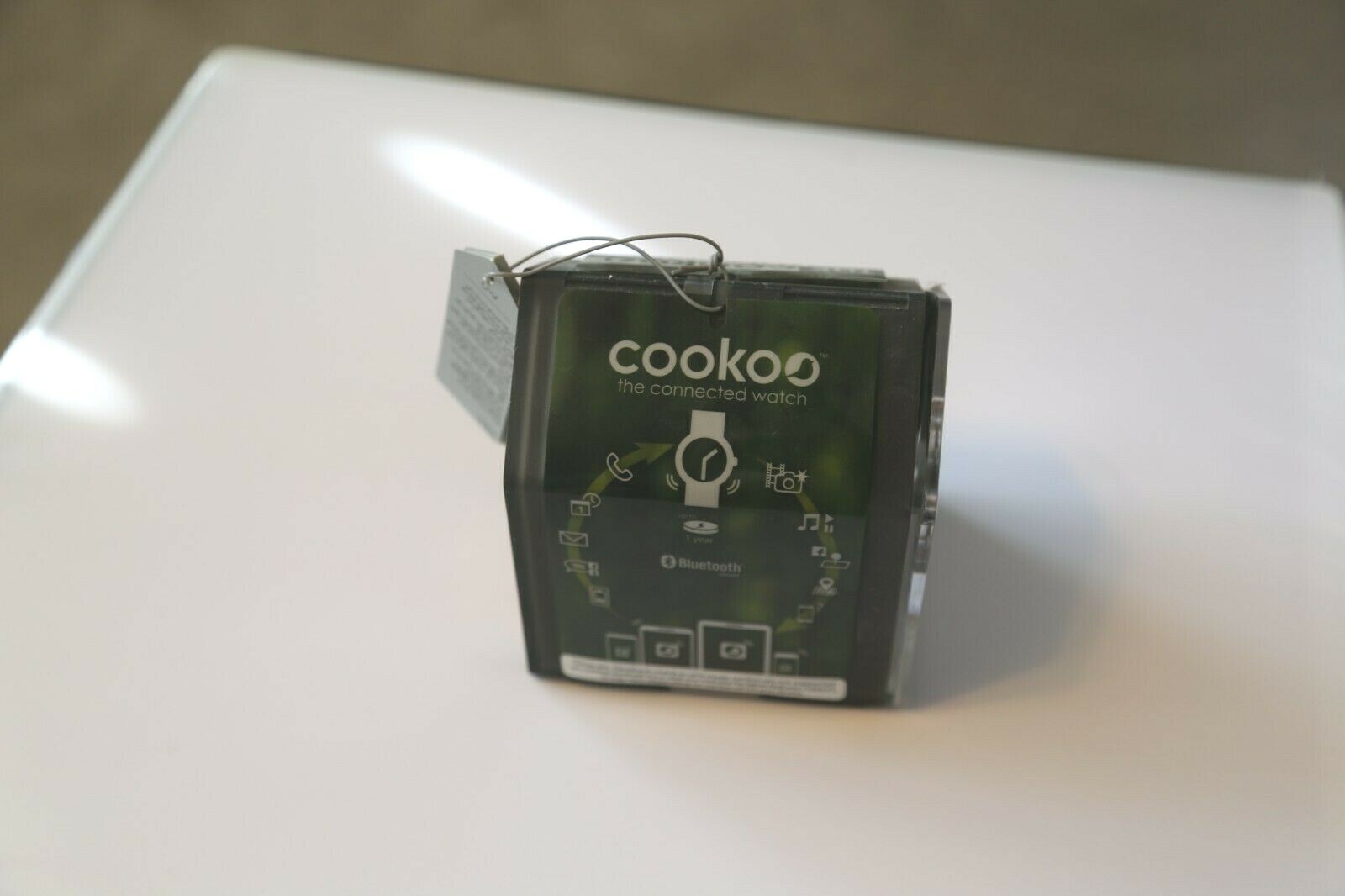 COOKOO CKW-SW002-01 Smart Bluetooth silve Connected Watch iPhone 5s/5/iPad 4