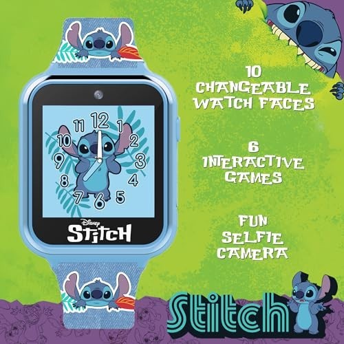 Kids Smart Watch – 10 Custom Faces, Camera, Voice Recorder, Calculator, Step Cou