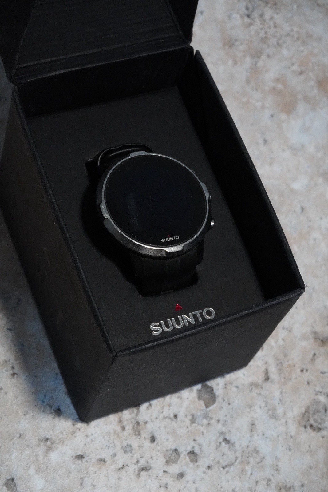 Suunto Spartan Ultra GPS Smartwatch 50mm Silver Stainless Case Black Band
