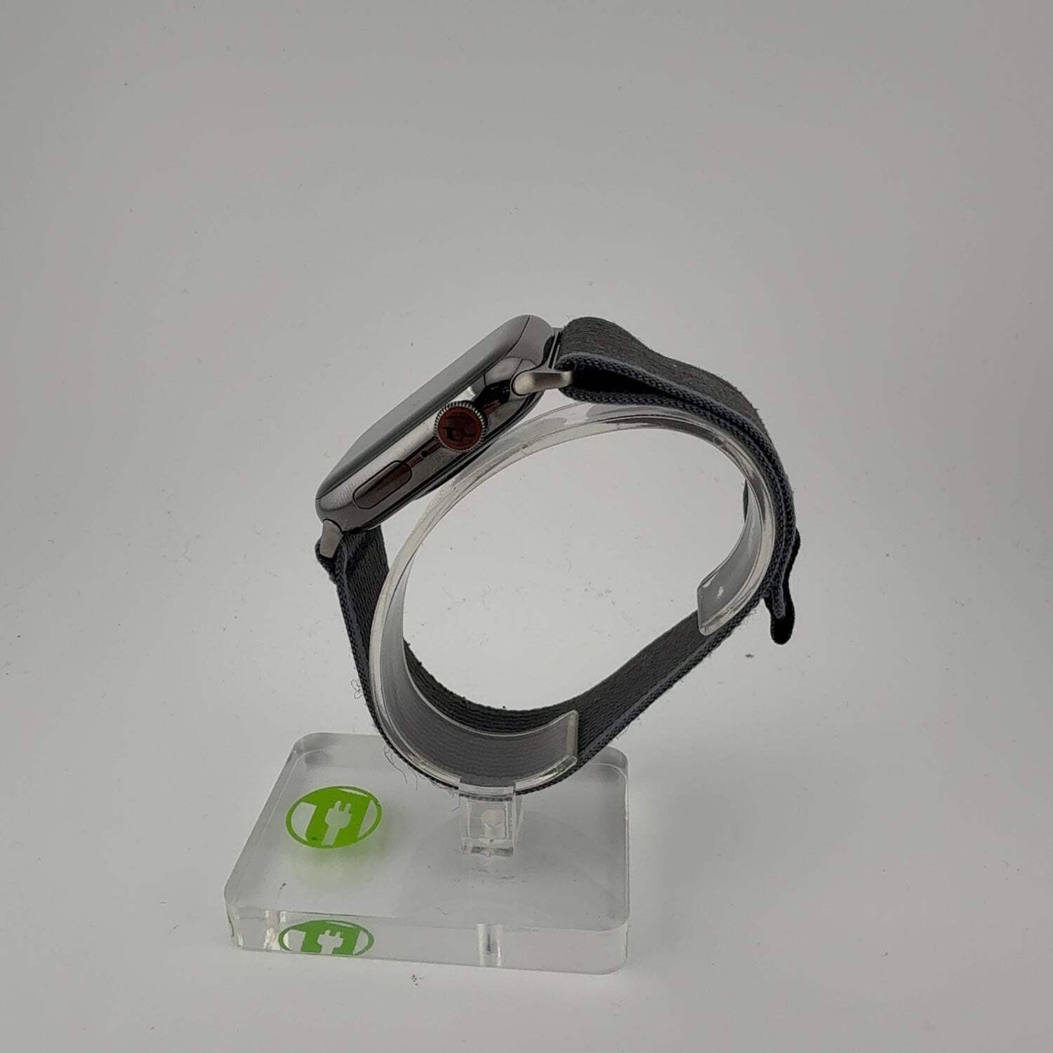 Broken Unlocked Apple Watch Series 7 45MM Stainless Steel MKJJ3LL/A Bad Batt