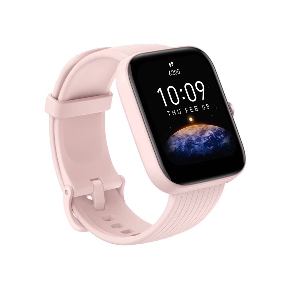 Amazfit Bip 3 Pro Smartwatch – Pink