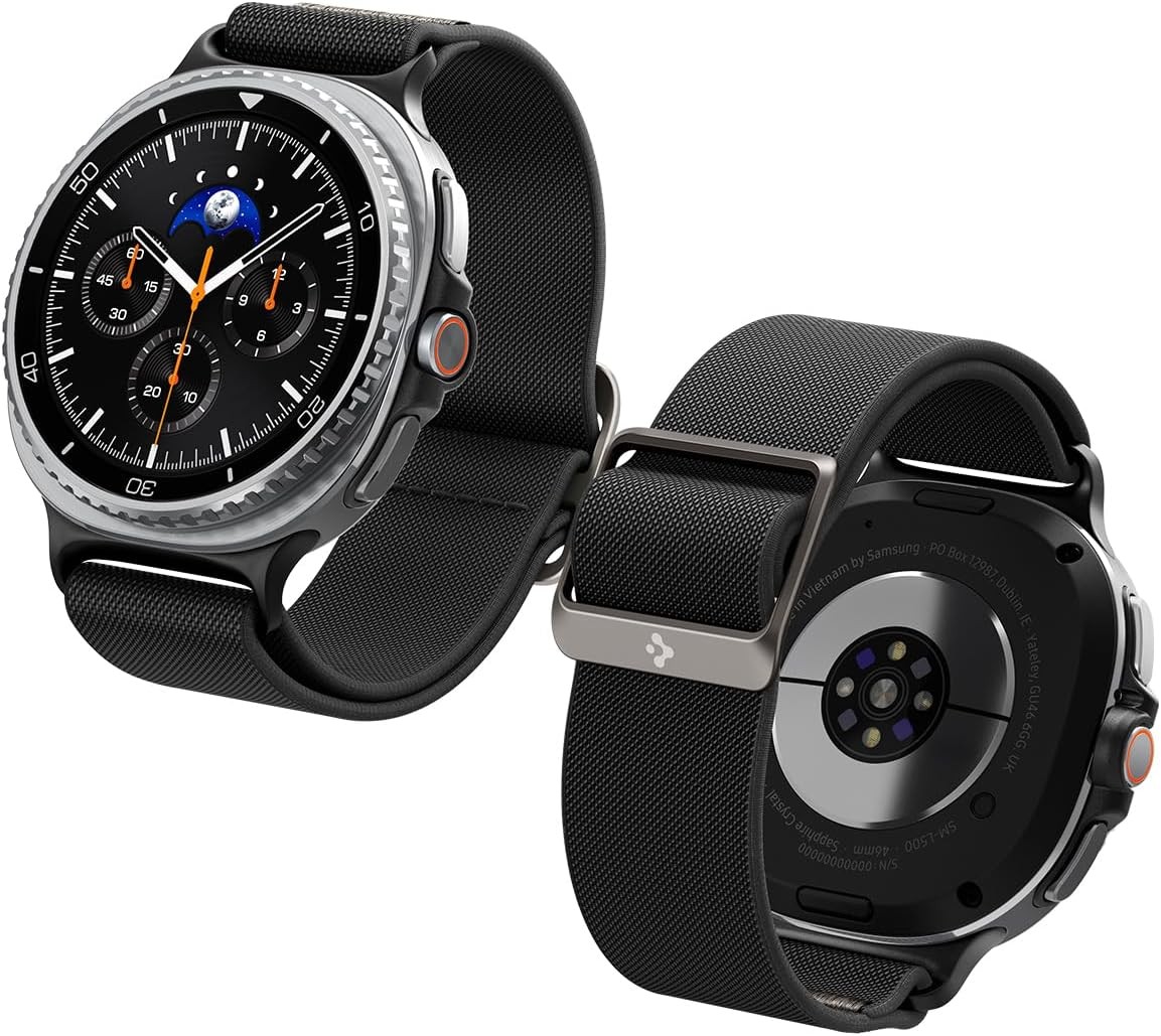Nylon Strap Compatible with Samsung Galaxy Watch 9/8 44/40mm, 8 Classic 46mm