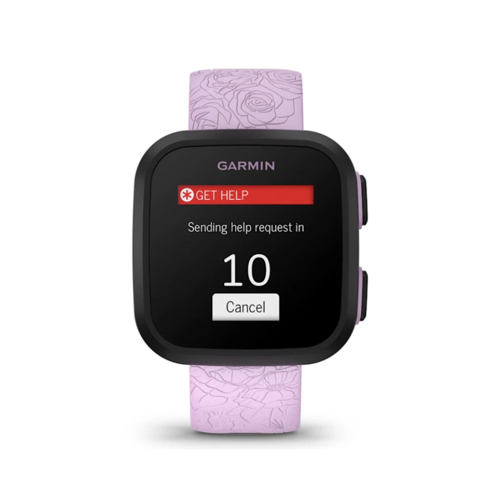 Garmin Bounce Kids GPS Smartwatch with Activity Tracking (Lilac Floral)