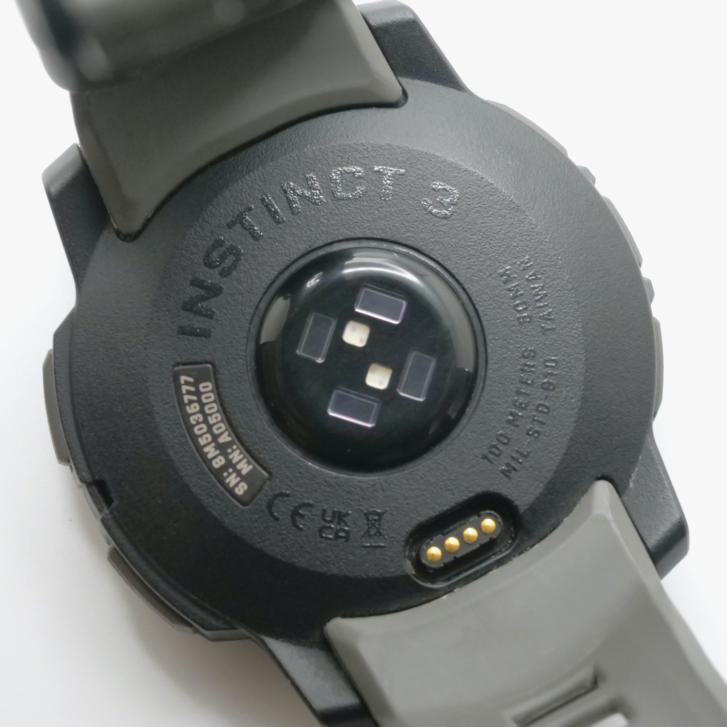 Garmin Instinct 3 AMOLED 50mm Rugged GPS Smartwatch Black/Charcoal 010-03020-00