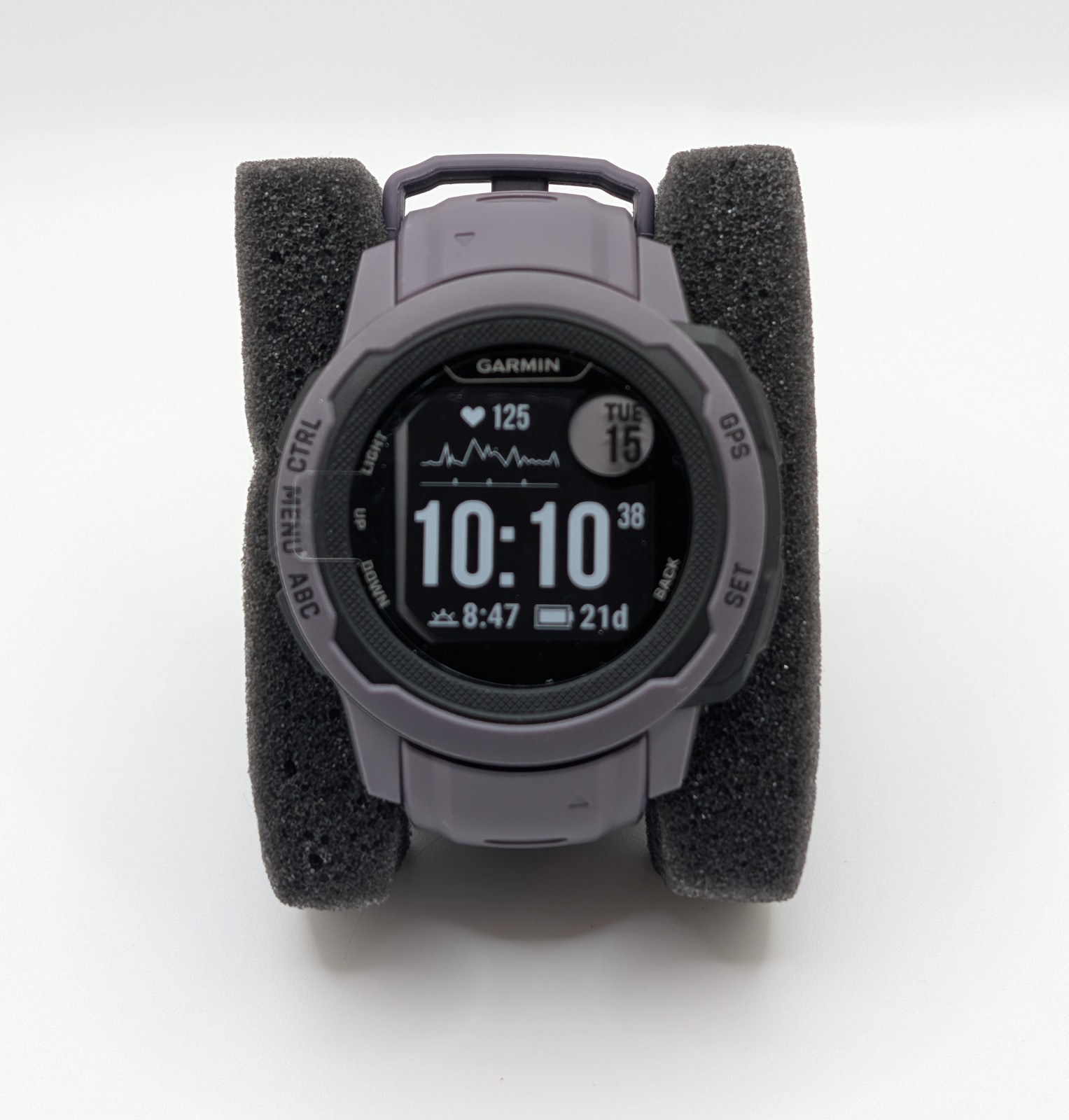 New-Garmin Instinct 2s-40mm GPS Smartwatch-Purple/ Deep Orchid (Very Good). ~/