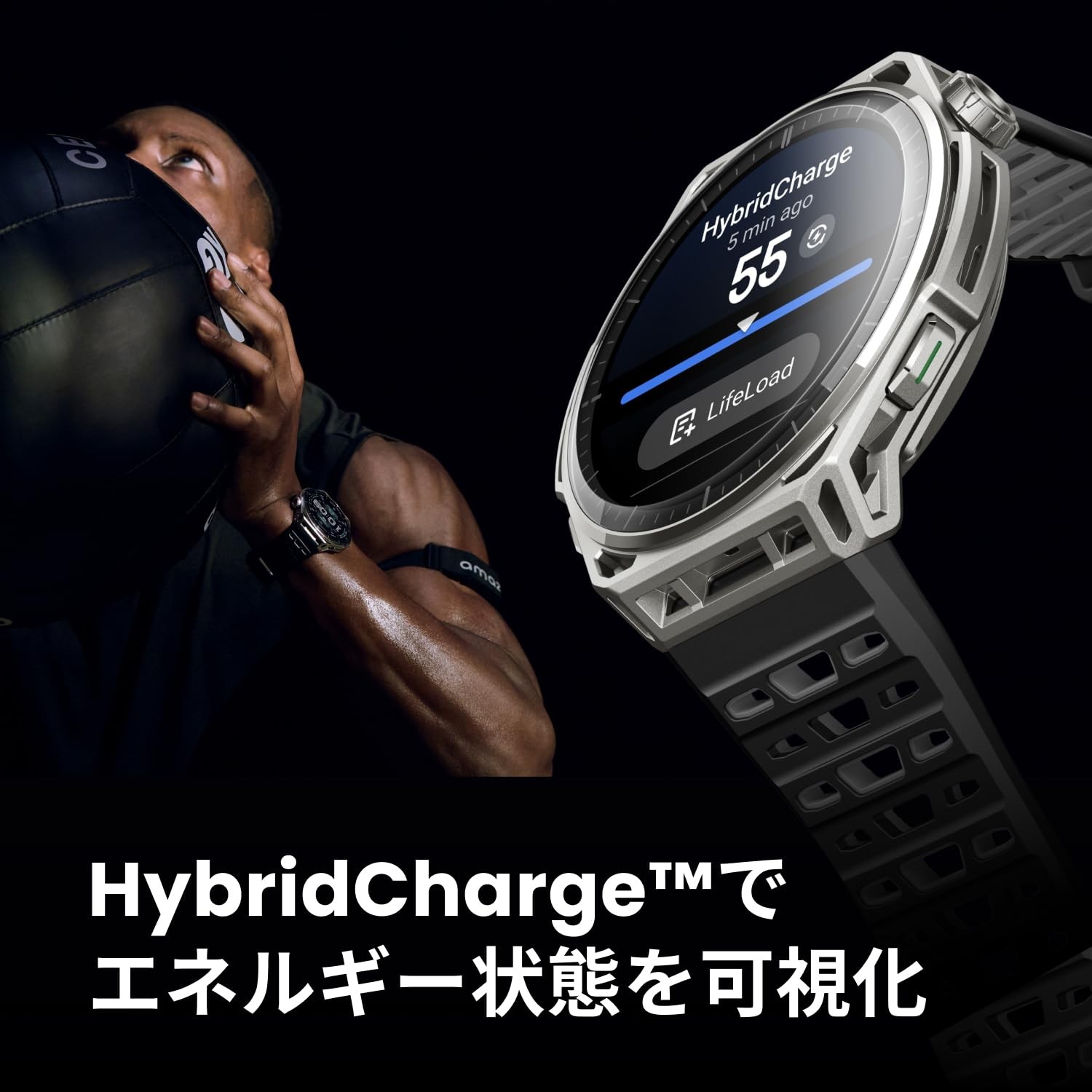 Amazfit Balance 3 Smartwatch AMOLED GPS 10ATM 21-Day Battery 180 Sports Black
