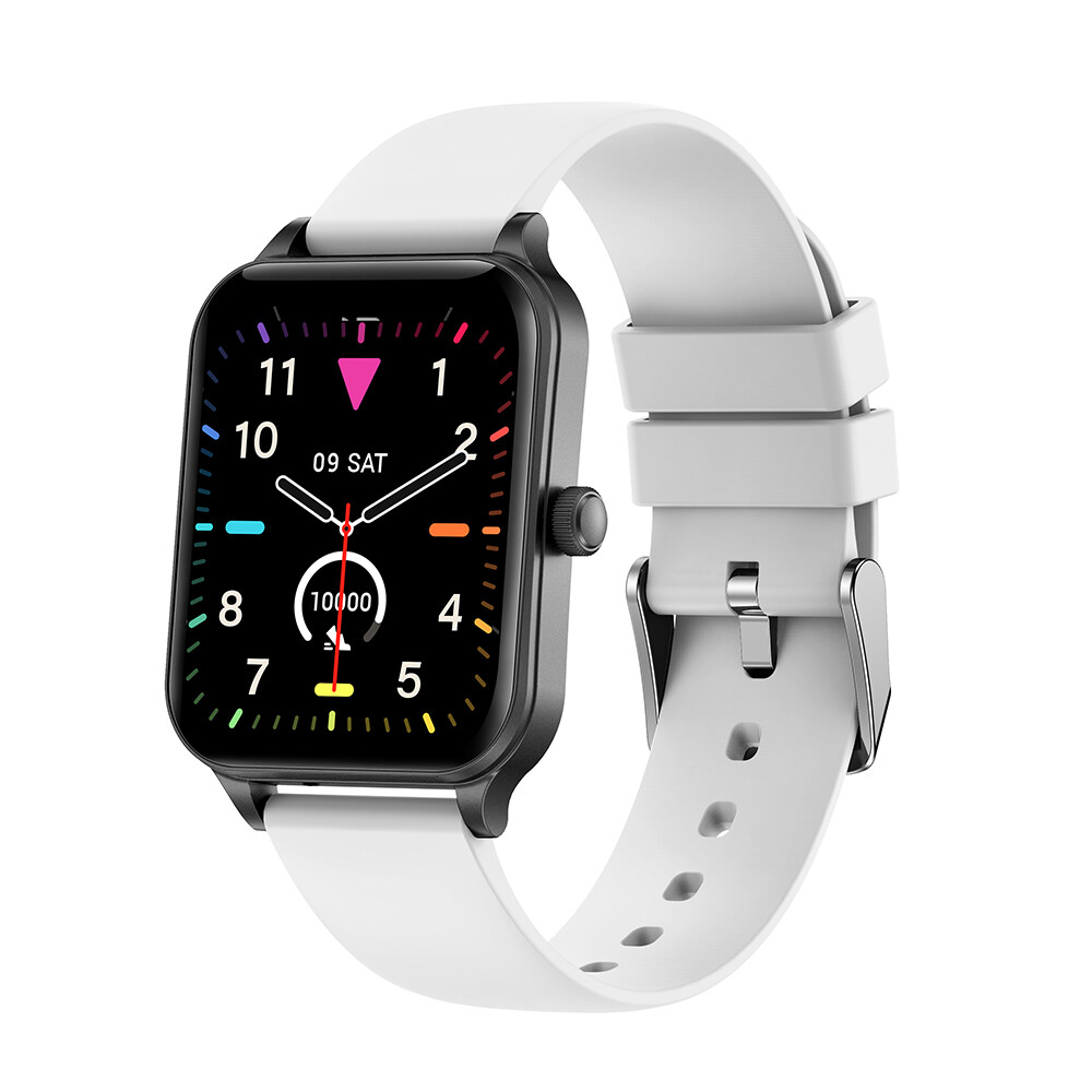 Gray Smart Watch – Great for Fitness Workouts, Daily Life & Office Wear