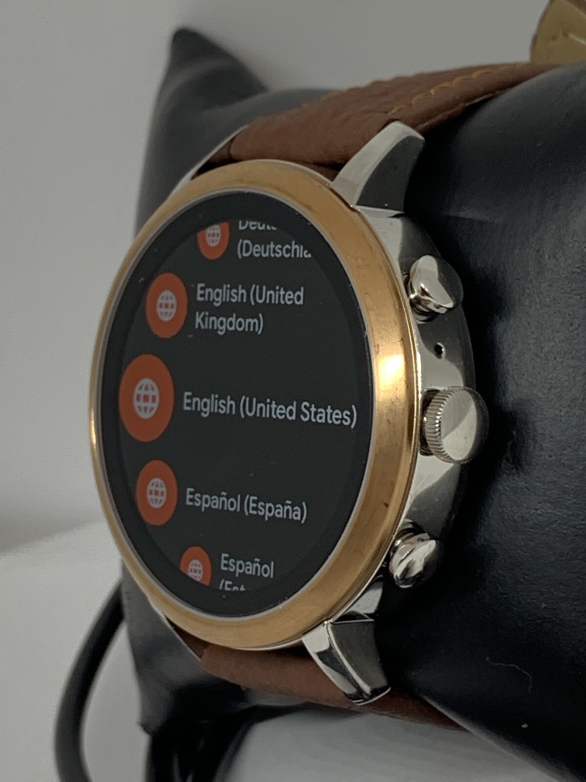 Fossil Gen 4 Authentic Digital Dial Smart Watch Custom Band FTW6016 QT762