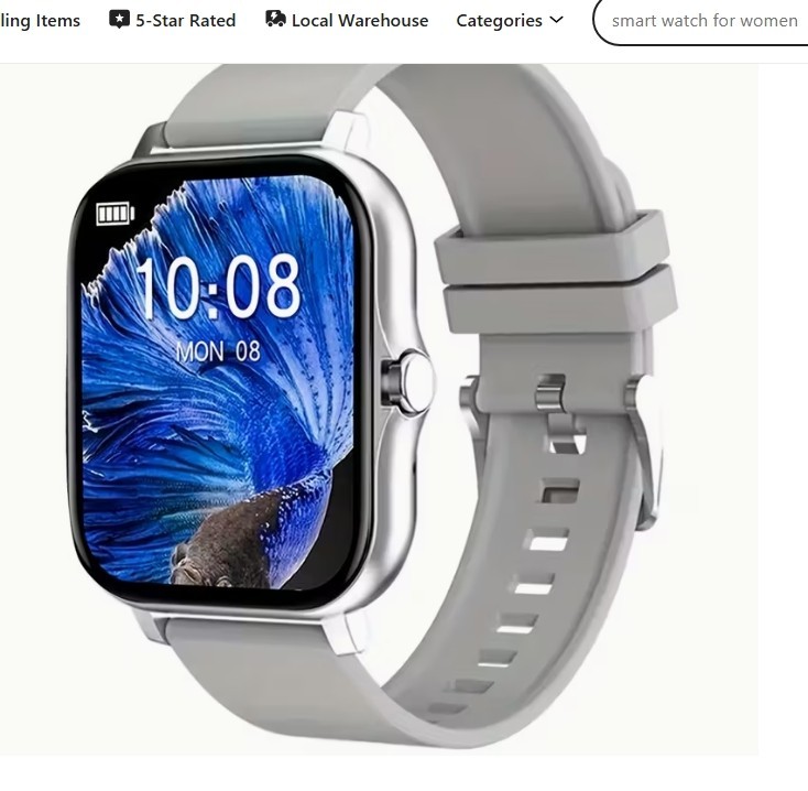 New Large-screen Smartwatch, Compatible with Android/iPhone
