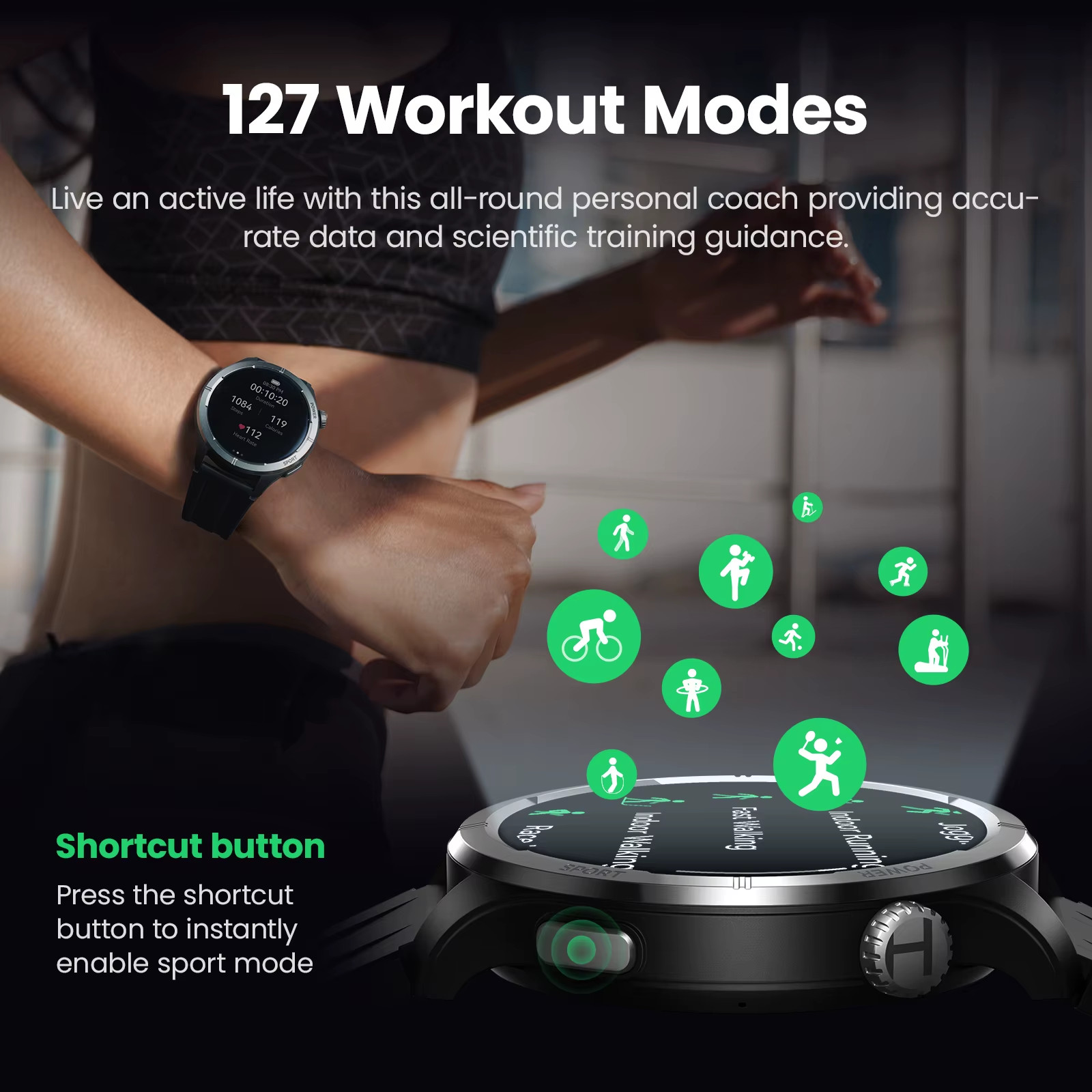 Solar Neo Smartwatchs 1.53” HD Display 24H Health Monitoring Bluetooth Call Sma