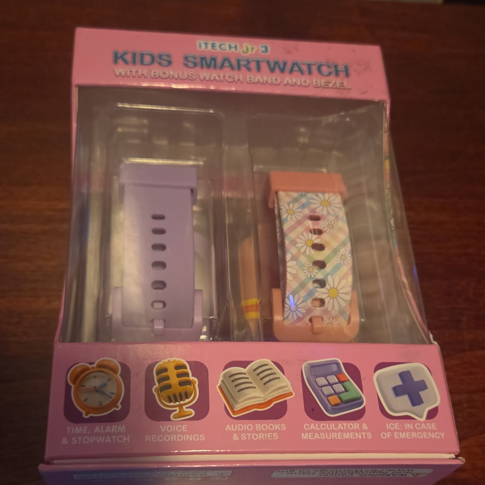 iTECH Jr 3 Kids Smartwatch Bonus Band & Bezel, Touch Screen, STEM, 25+ Games
