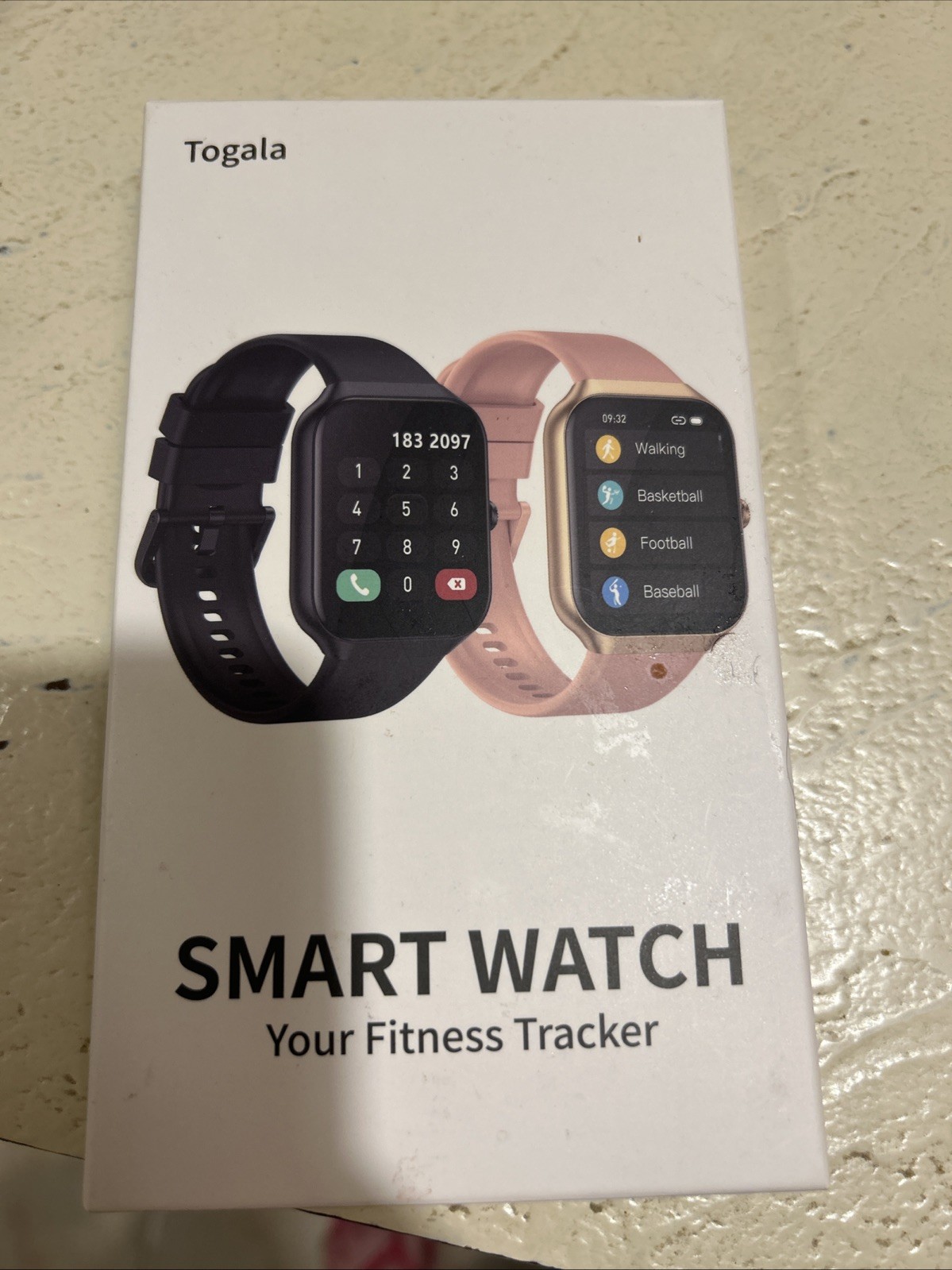 Togala Smart Watch Black