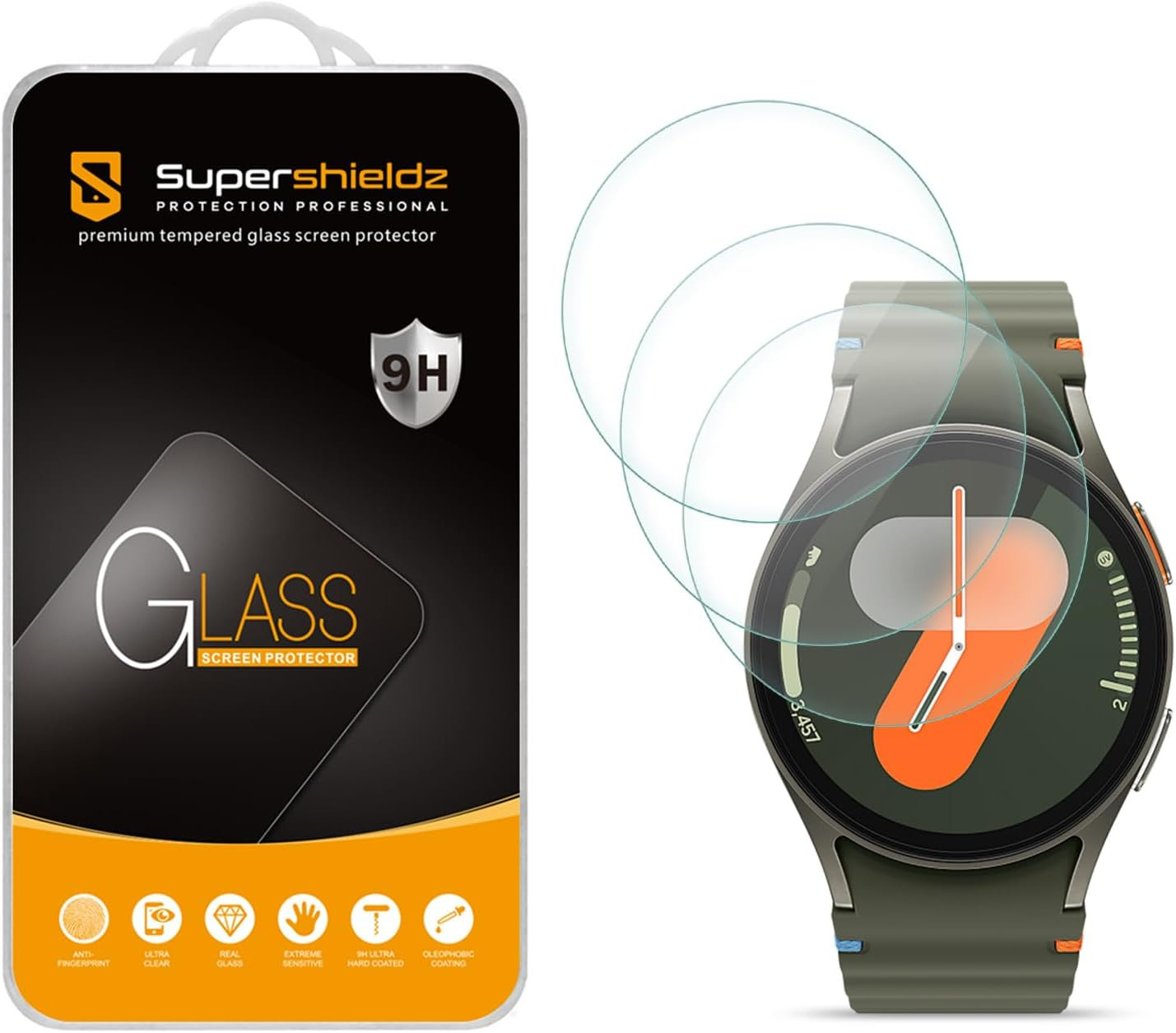 (3 Pack) Designed for Samsung Galaxy Watch 7, 6, 5, 4 (40Mm) / Watch FE (40Mm) T