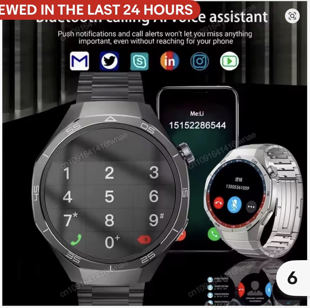 Laxasfit GT5 Pro Smart Watch HD AMOLED Screen GPS Bluetooth – Fall SUPER Sale!!!