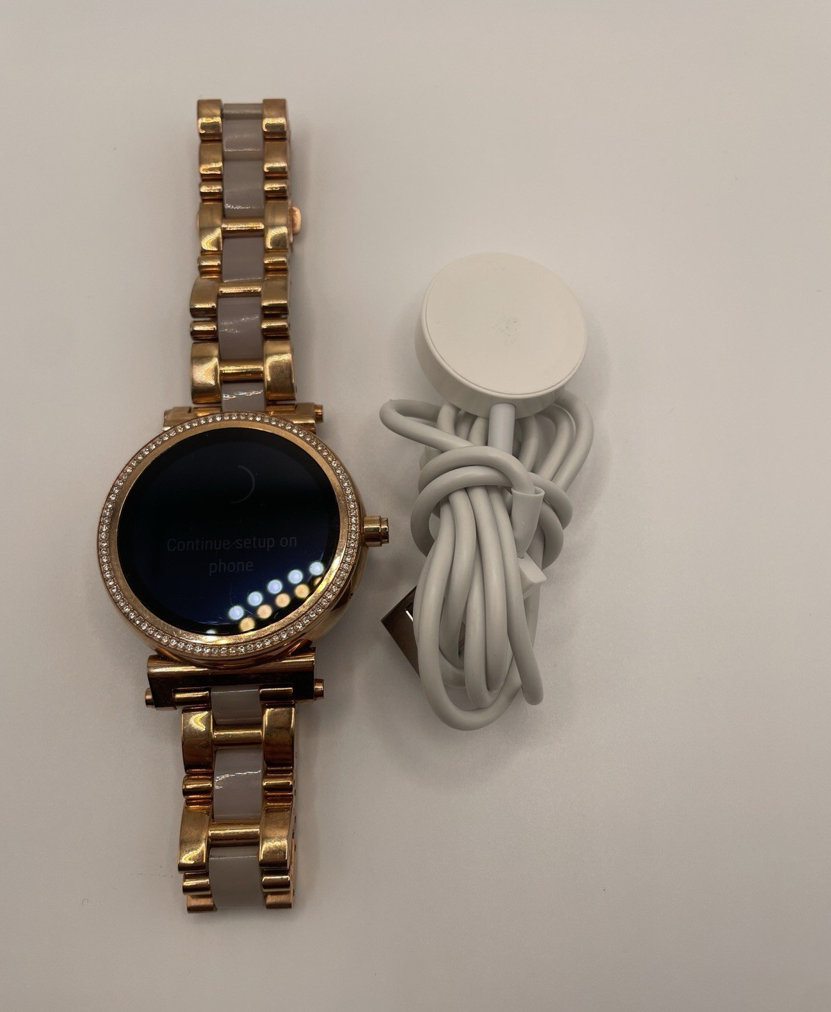 Michael Kors Access Sofie 42mm Gold SS Smartwatch Touchscreen 4GB Wear OS