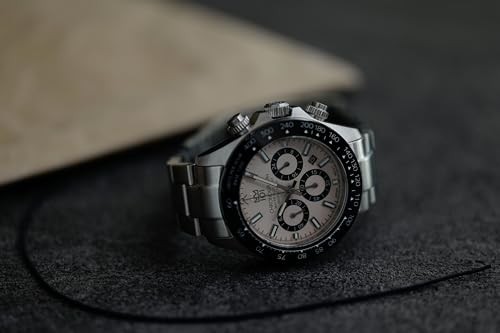 HYAKUICHI 101 No.11 Diver’s Watch Water Resistant to 20 ATM Date Quartz Ivory