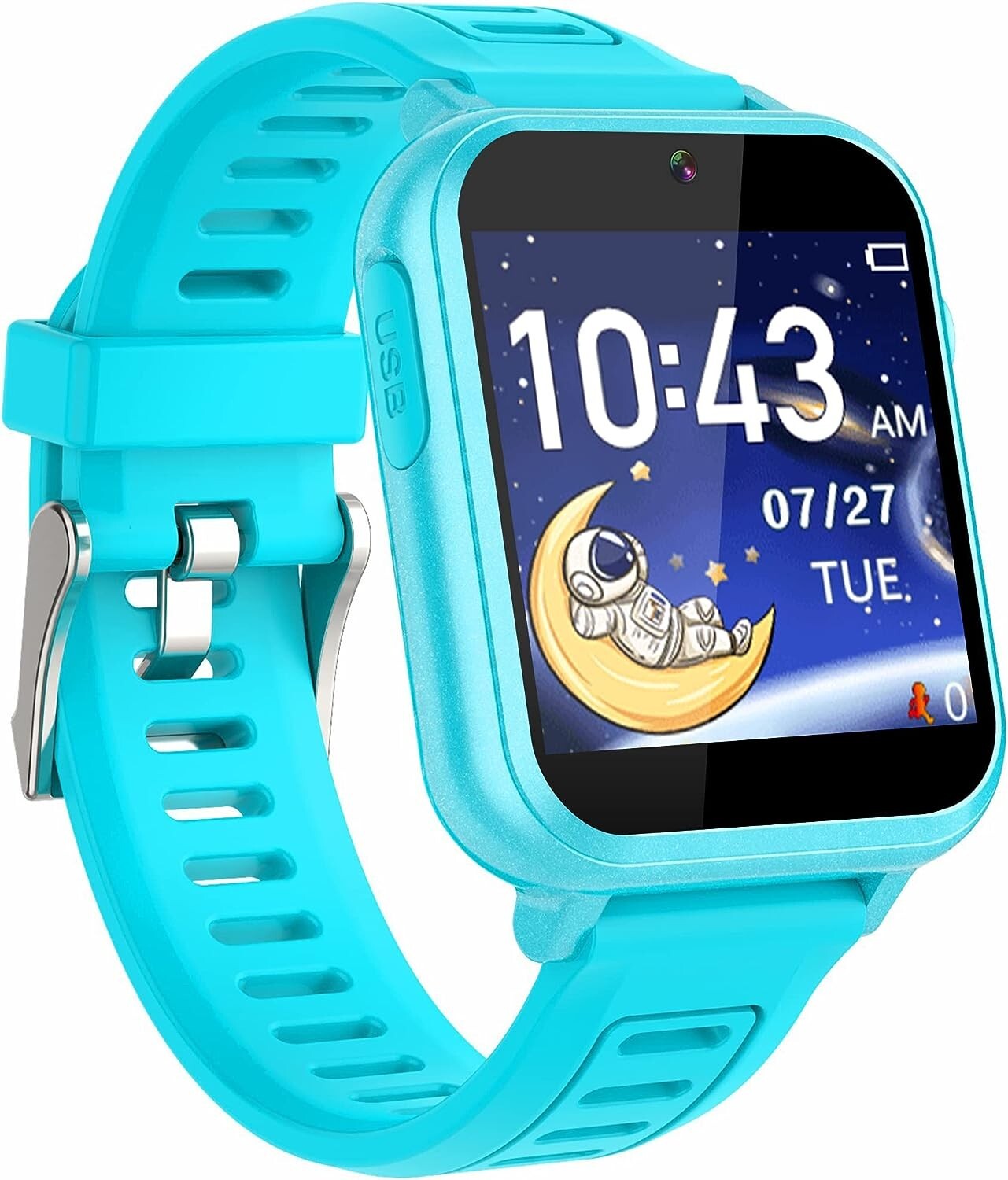 METYYP Kids Smart Watches for Kids with 24 Games,Camera Music Player Pedometer A
