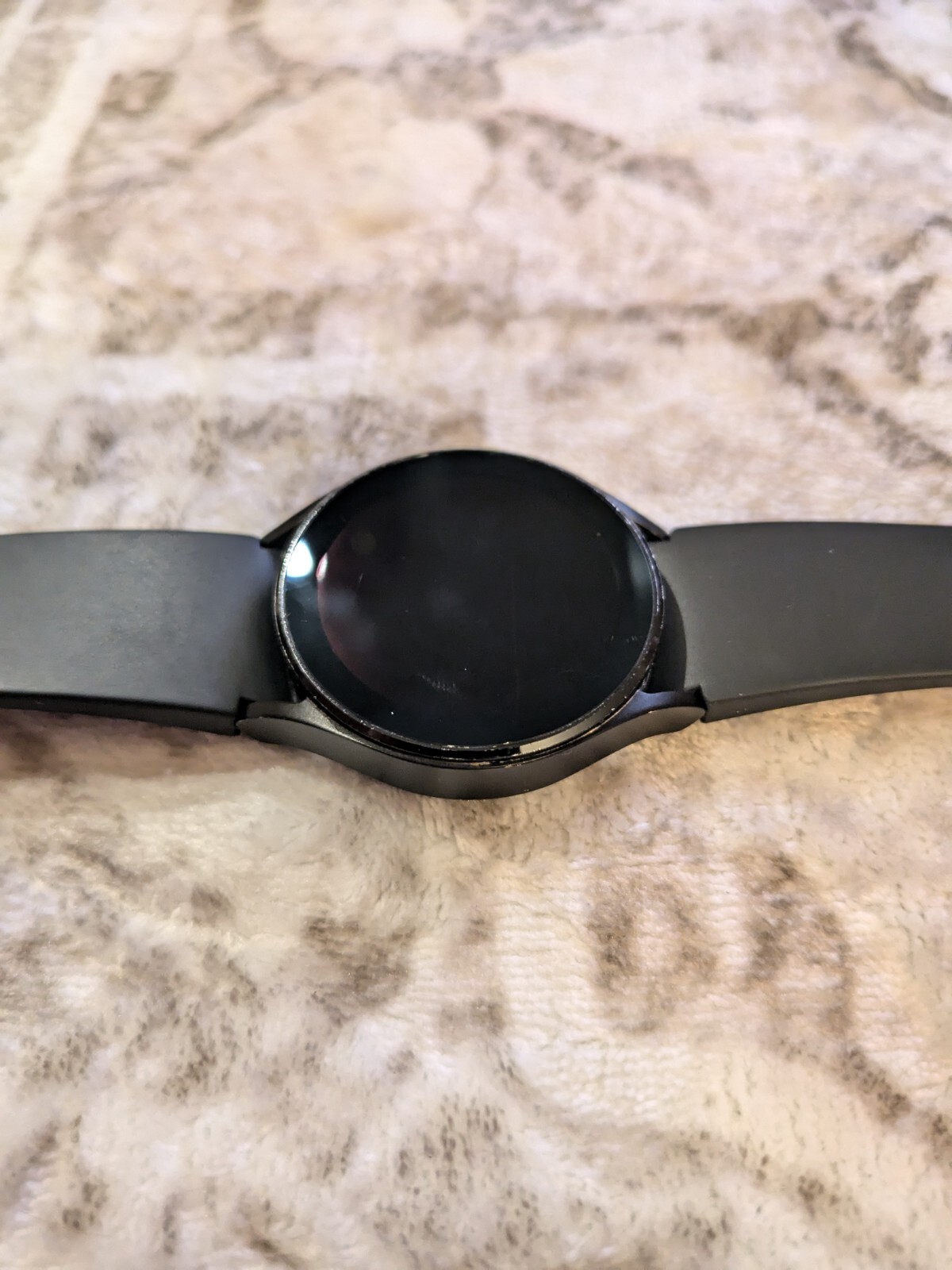 Samsung Galaxy Watch4 SM-R860 40mm Aluminum Case with Sport Band – Black…