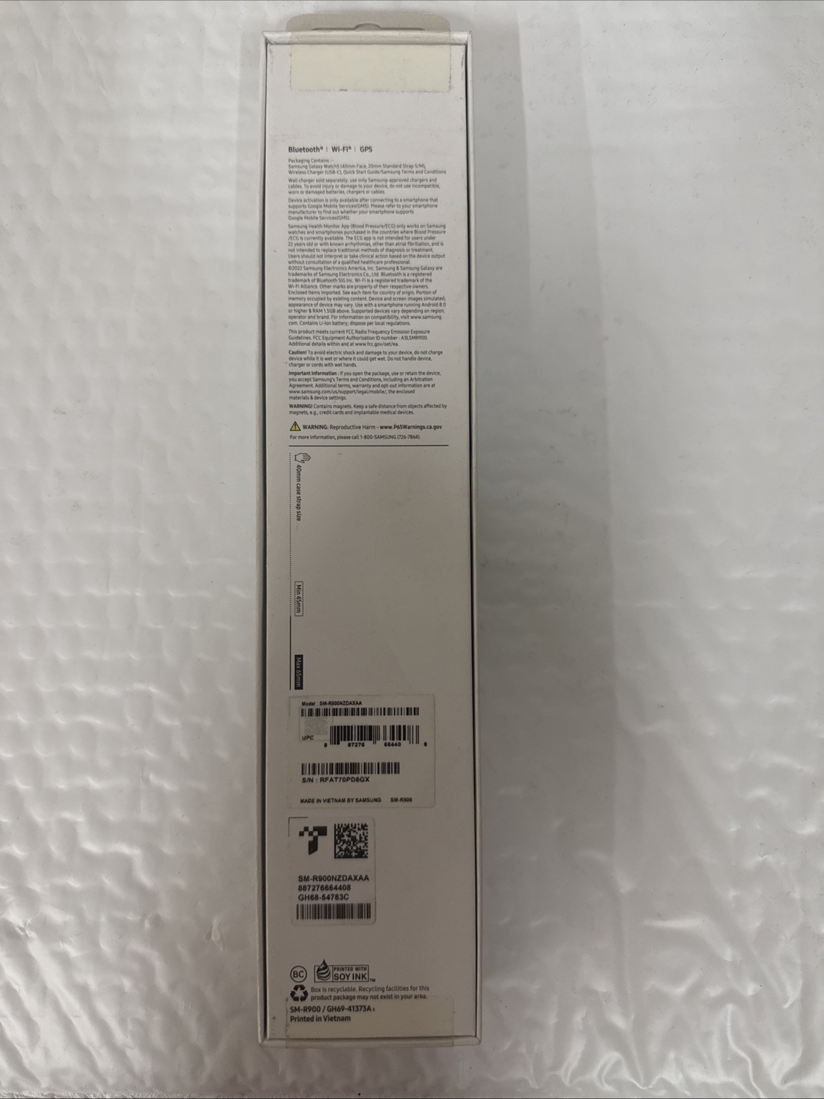 Samsung Galaxy Watch5 40mm Gold/Pink Case with Silicone Band (SM-R900NZDAXAA)