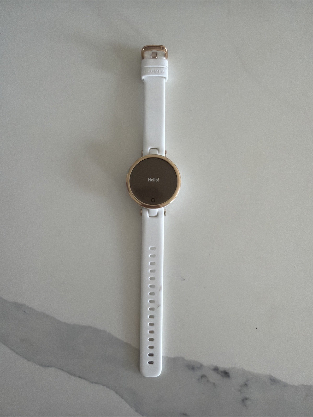 Garmin Lily 34mm Sport Edition Gold White Smartwatch