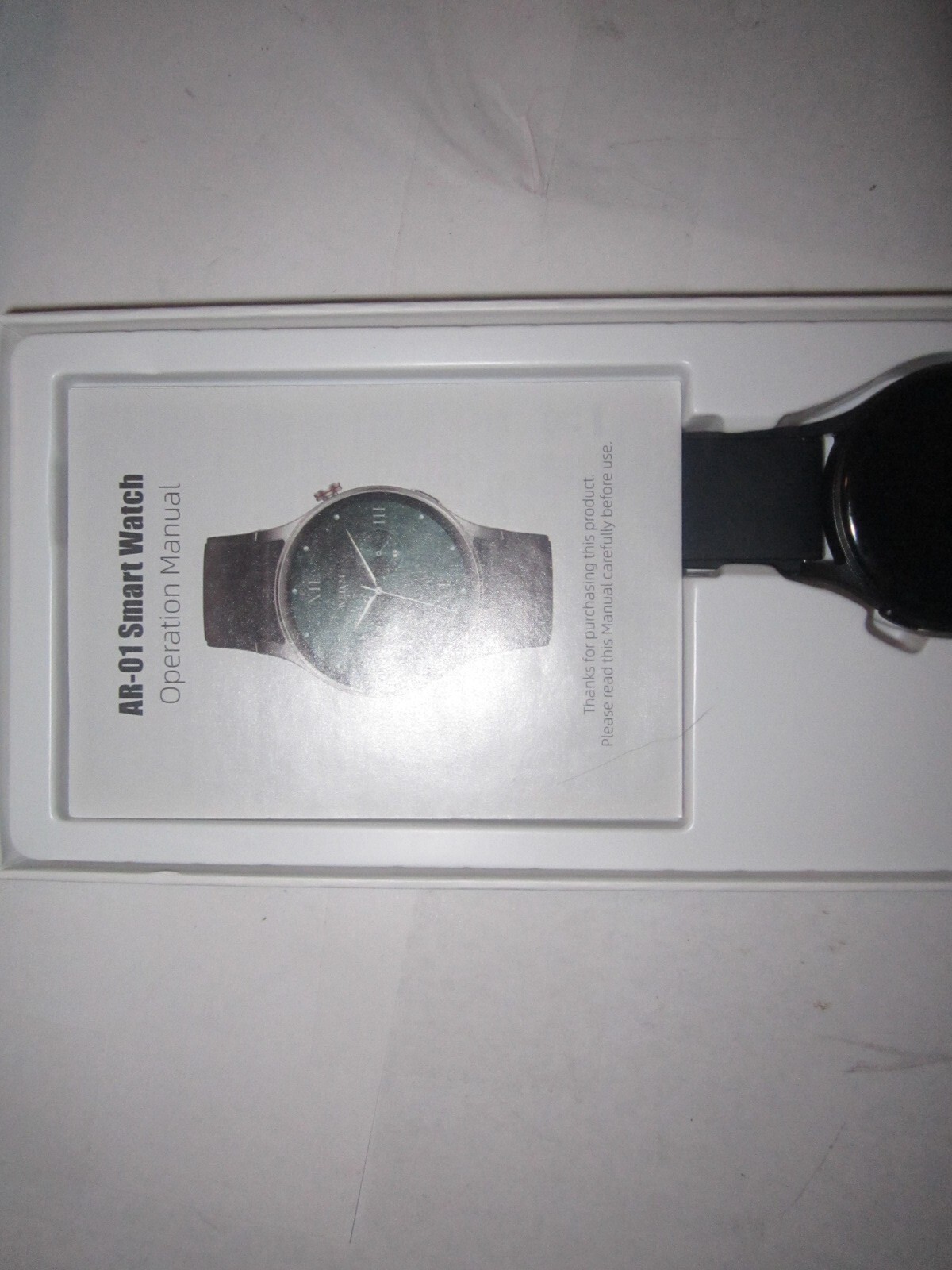 HEART RATE MONITOR SMART WATCH AR-01, 1.32″ AMOLED DISPLAY,WATERPROOF,BLUETOOTH