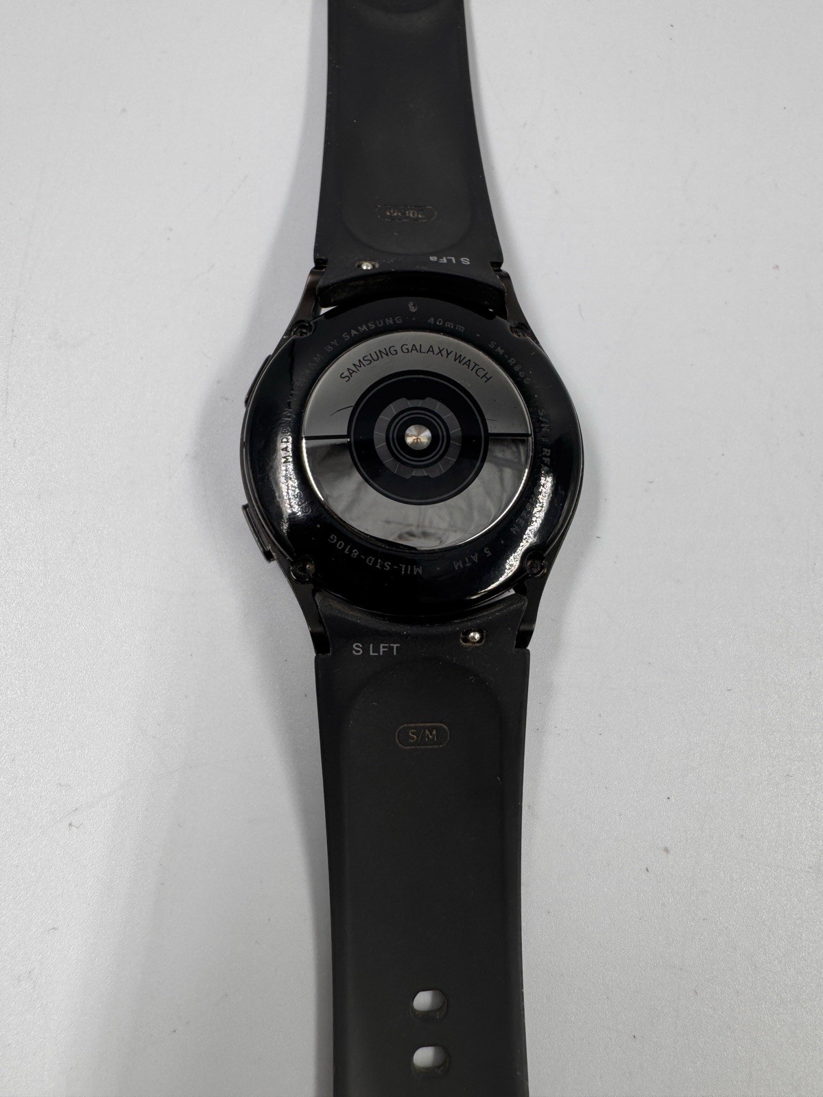 Samsung Galaxy Watch4 SM-R860 40mm Aluminum Case with Sport Band,Black, #12