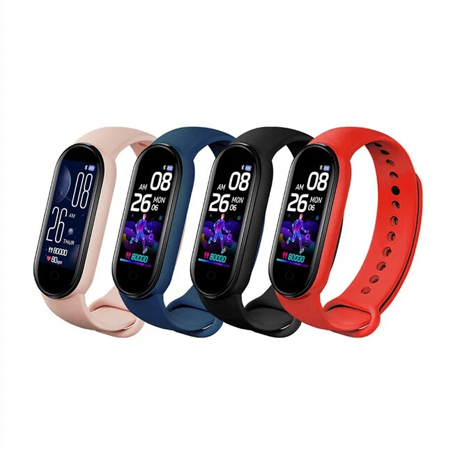 M7 Smart Band Watch Bracelet Wristband Fitness Tracker Blood Pressure Heartrate