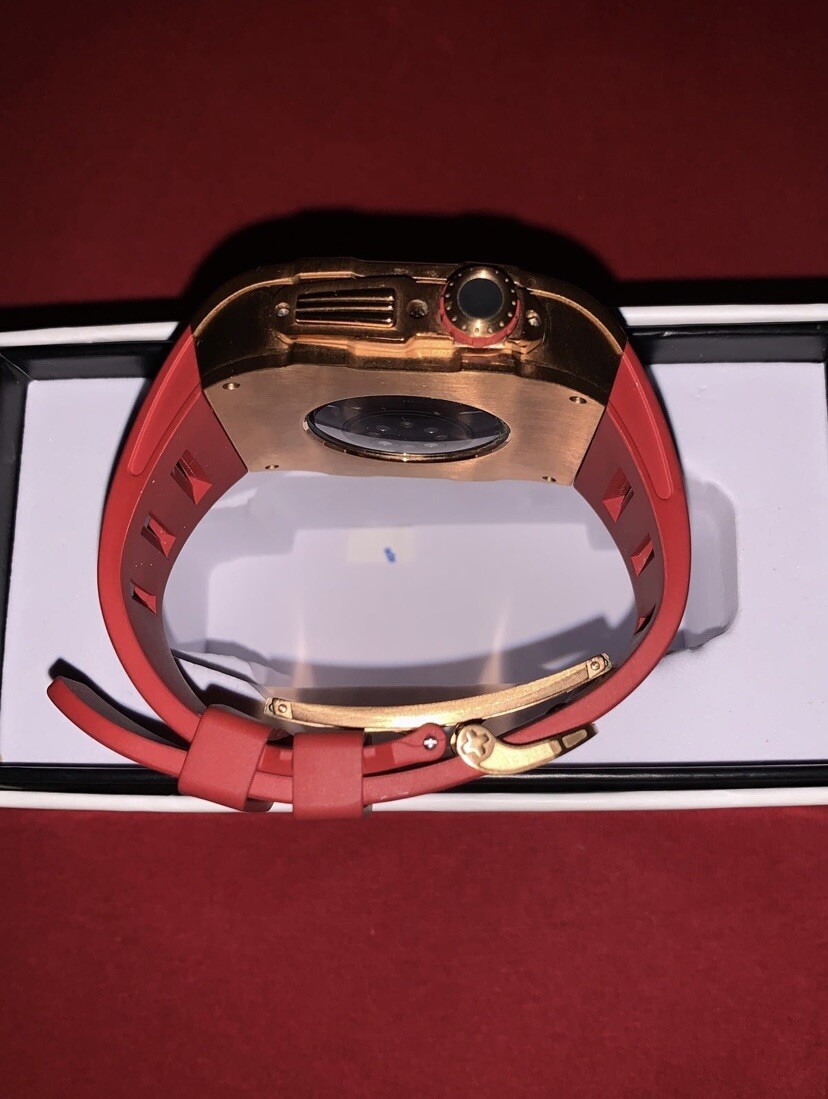 Apple Watch Series 8 45mm Product Red With Luxury Case
