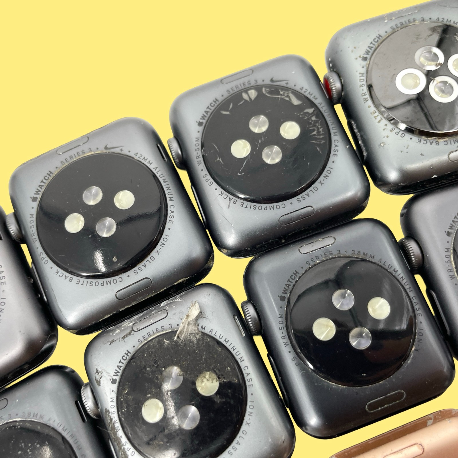 AS/IS x14 Apple Watch Series3 A1861 A1860 A1859 A1858 38mm 42mm Mix #1020 z65b32