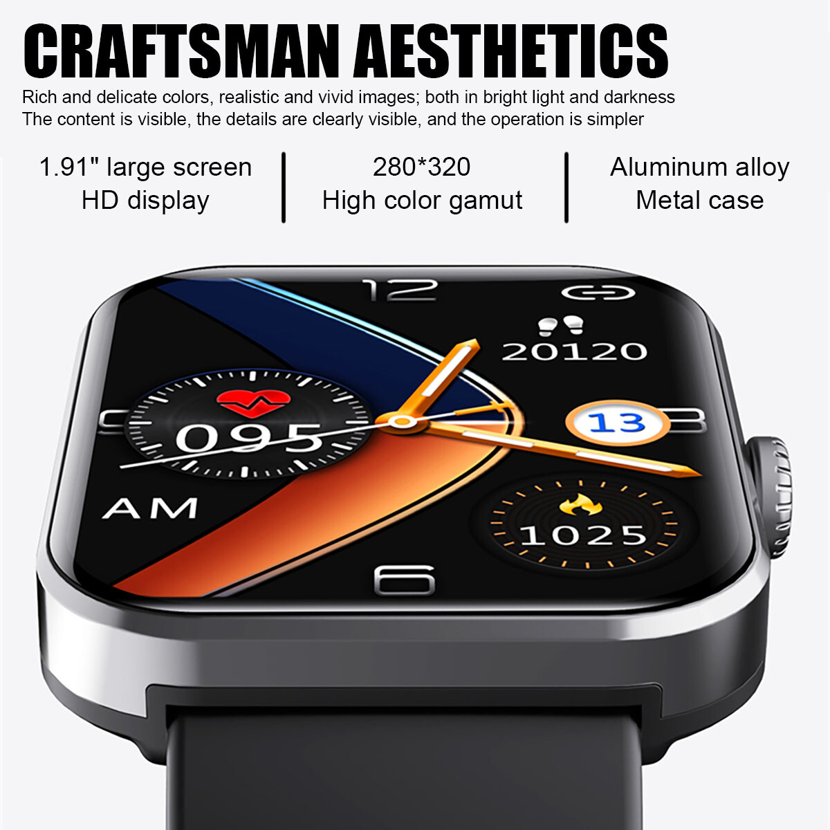 2026 Smart Watch For Men/Women, Waterproof Smartwatch Bluetooth iPhone Samsung
