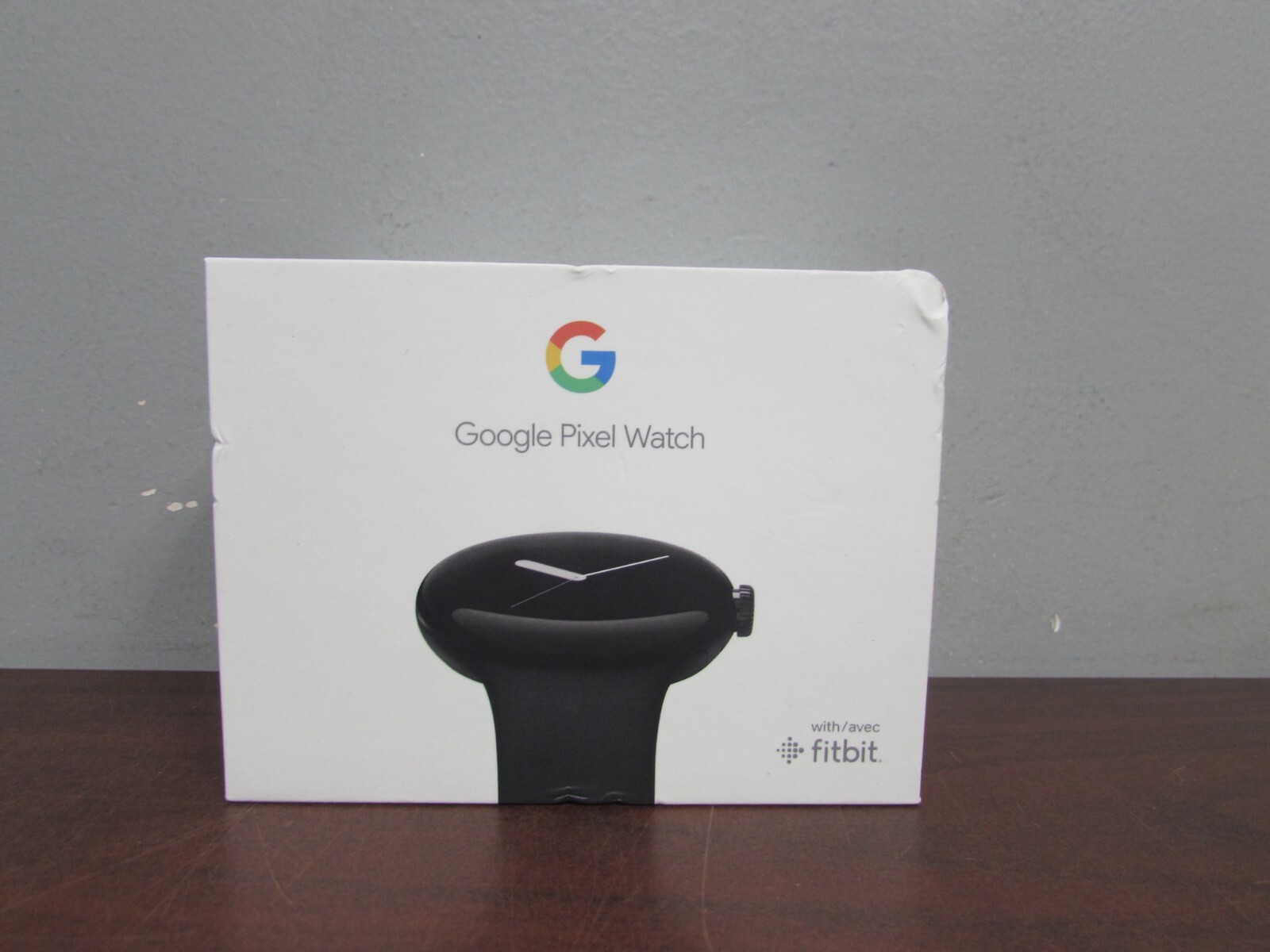 GOOGLE PIXEL WATCH WITH/ AVEC FITBIT *BLACK BAND* (30B)