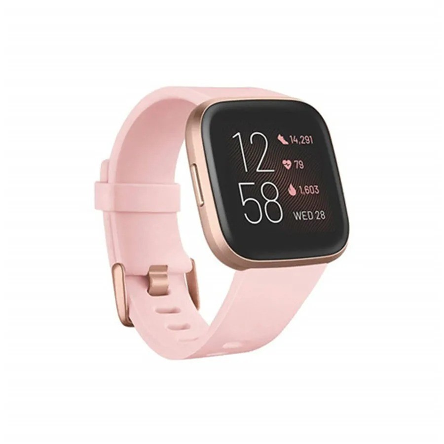 New Fitbit Versa 2 Health & Fitness Smartwatch Authentic Activity Tracker Black