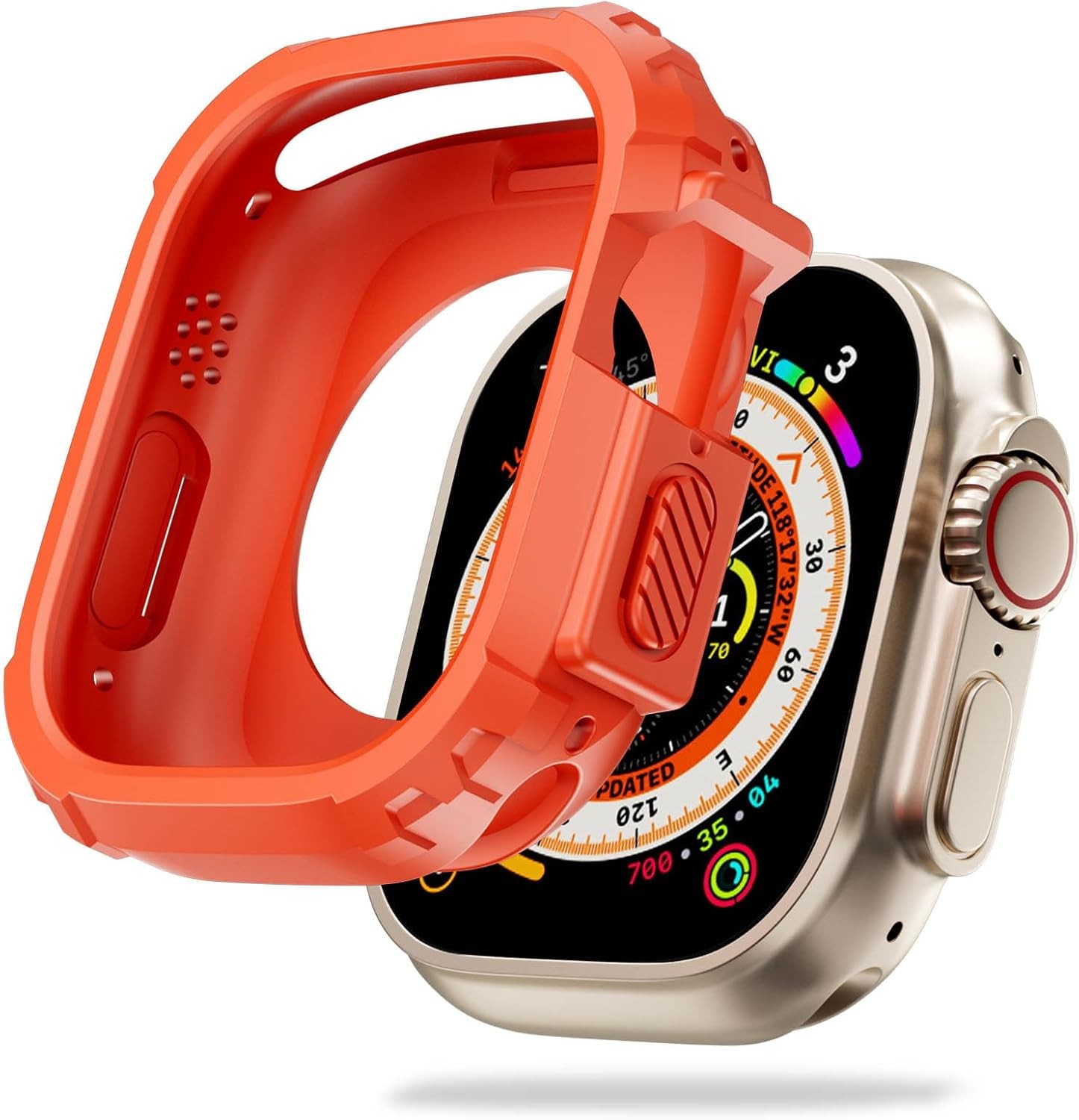Case For Apple Watch Ultra 49mm Shockproof Rugged Cover Protector Bumper