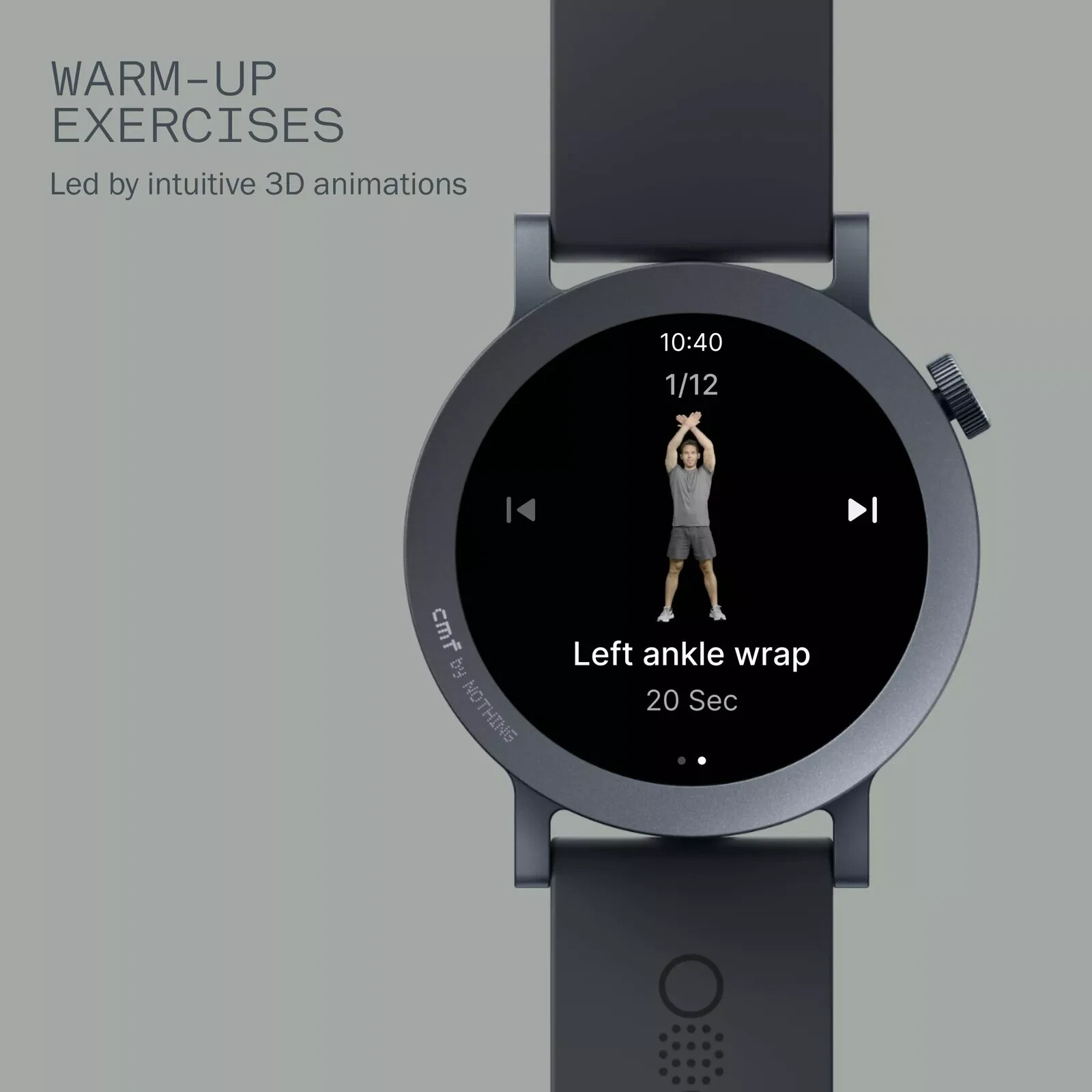 CMF by Nothing Watch 2 Pro Blue 1.32″ AMOLED Gesture Control GPS Smartwatch