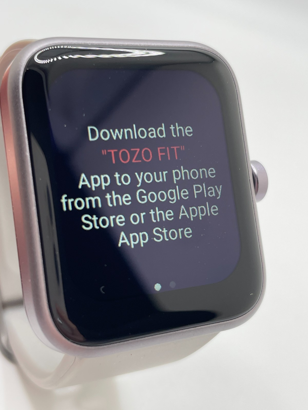 Tozo S2 Mini Gray Water Resistant Heart Rate Monitor Touchscreen Smartwatch