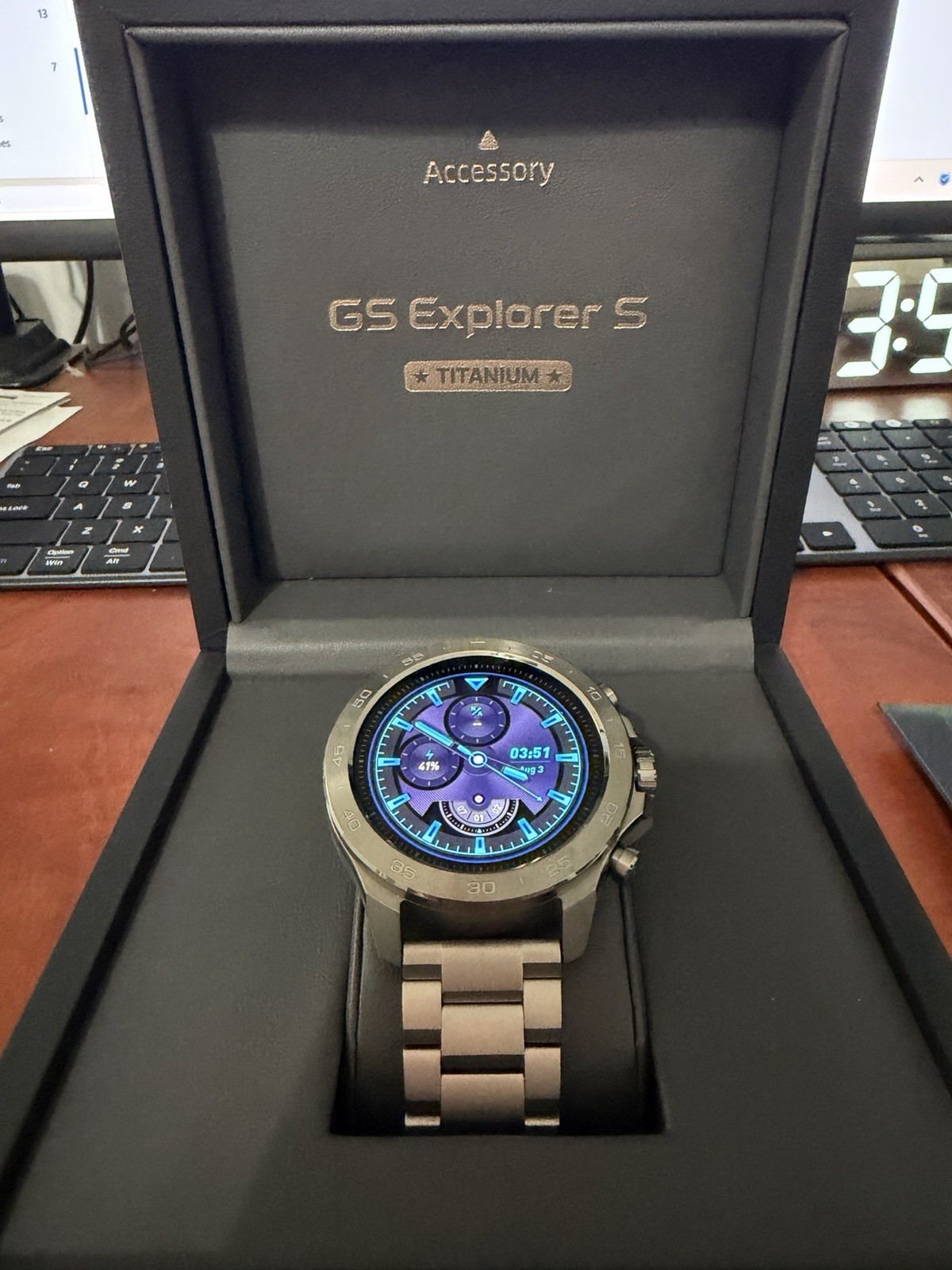 mibro GS Explorer S Titanium 55mm Smartwatch