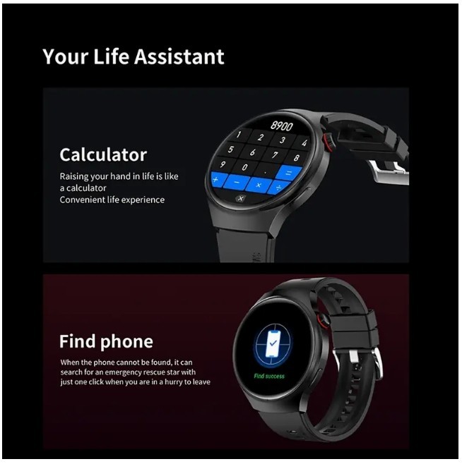 Fashionable Outdoor Smartwatch for Men, 1.46-inch 360 * 360 HD Screen